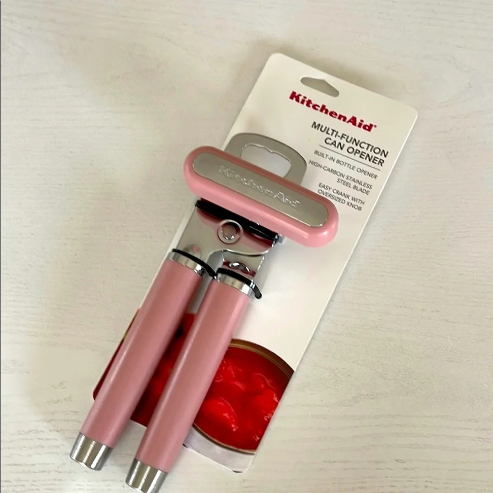 KitchenAid Classic Multifunction Can Opener/Bottle Opener Dried Rose (Pink)